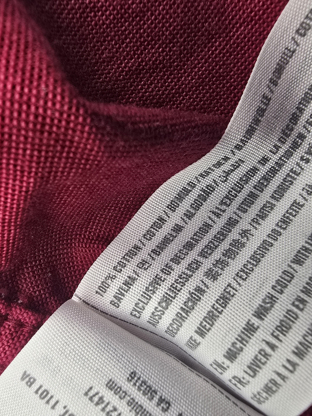 Abercrombie & Fitch Men's Red Button-Down Oxford Shirt - Picture 5 of 5